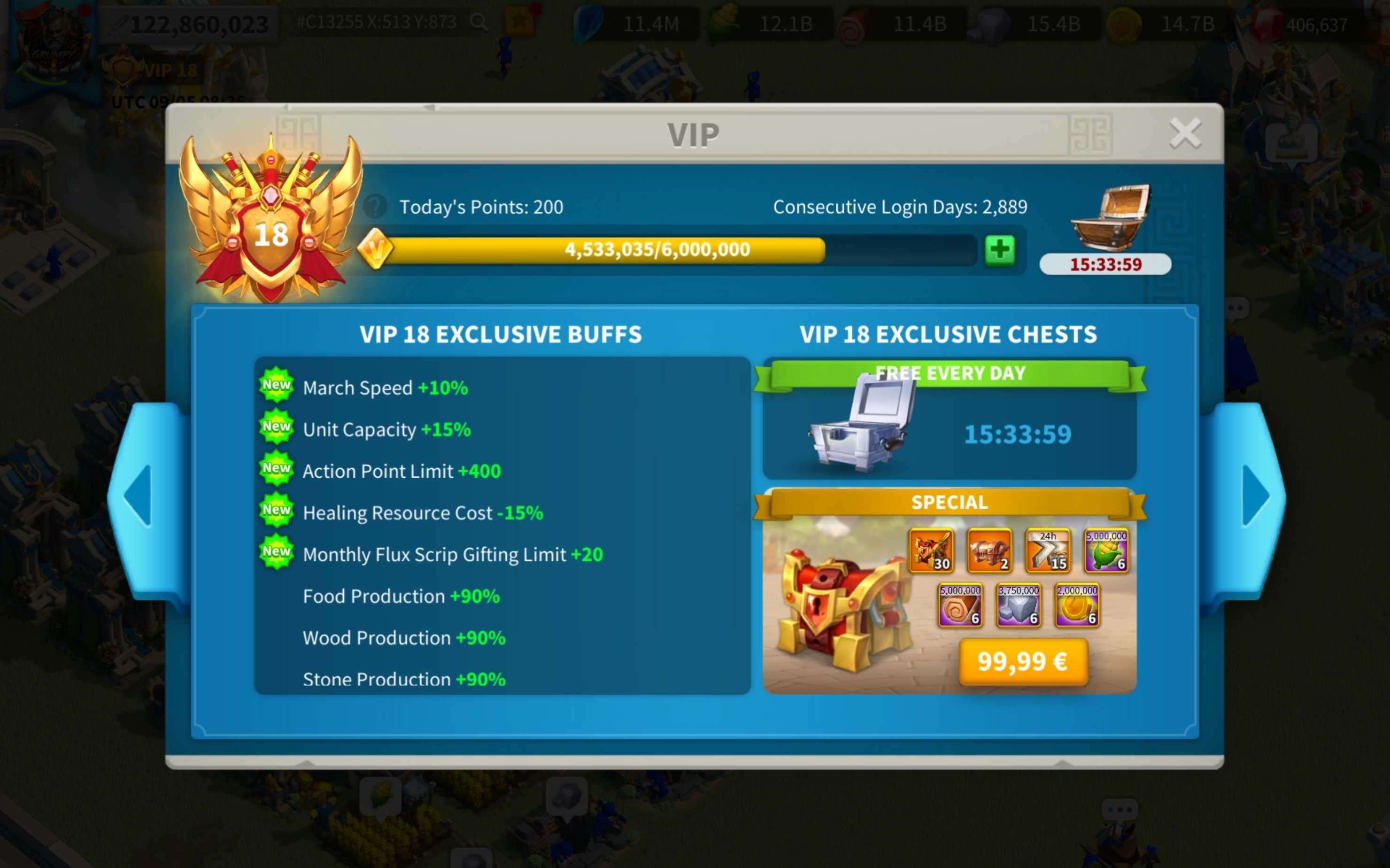 svip düzeyinde vip 18 | 1600 USD - 1