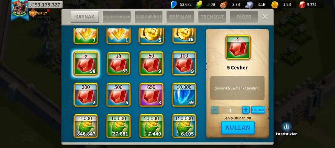 VIP 17 | Kingdom 3560 | 31500 TRY - 2