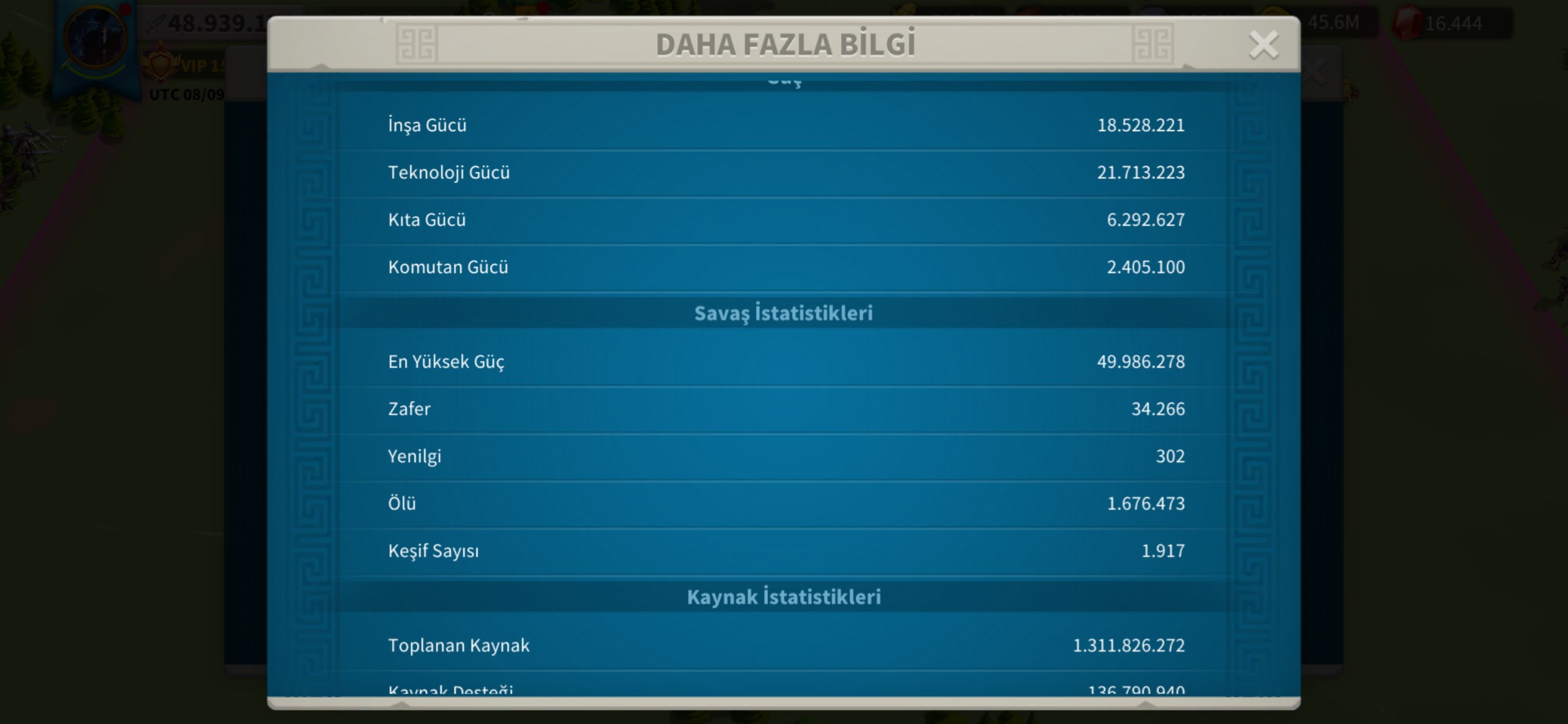 KD4036 | 49M Güç | VIP15 | 562M KP | 12 Sarı Ekipman - 3
