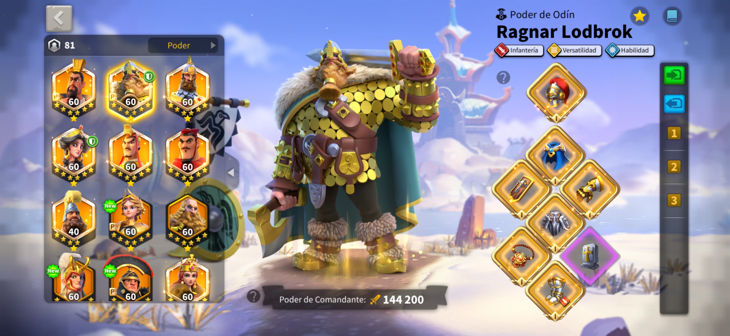 Rise of Kingdoms Account for Sale | 75M+ Power | T5 | 1B+ KP - 3