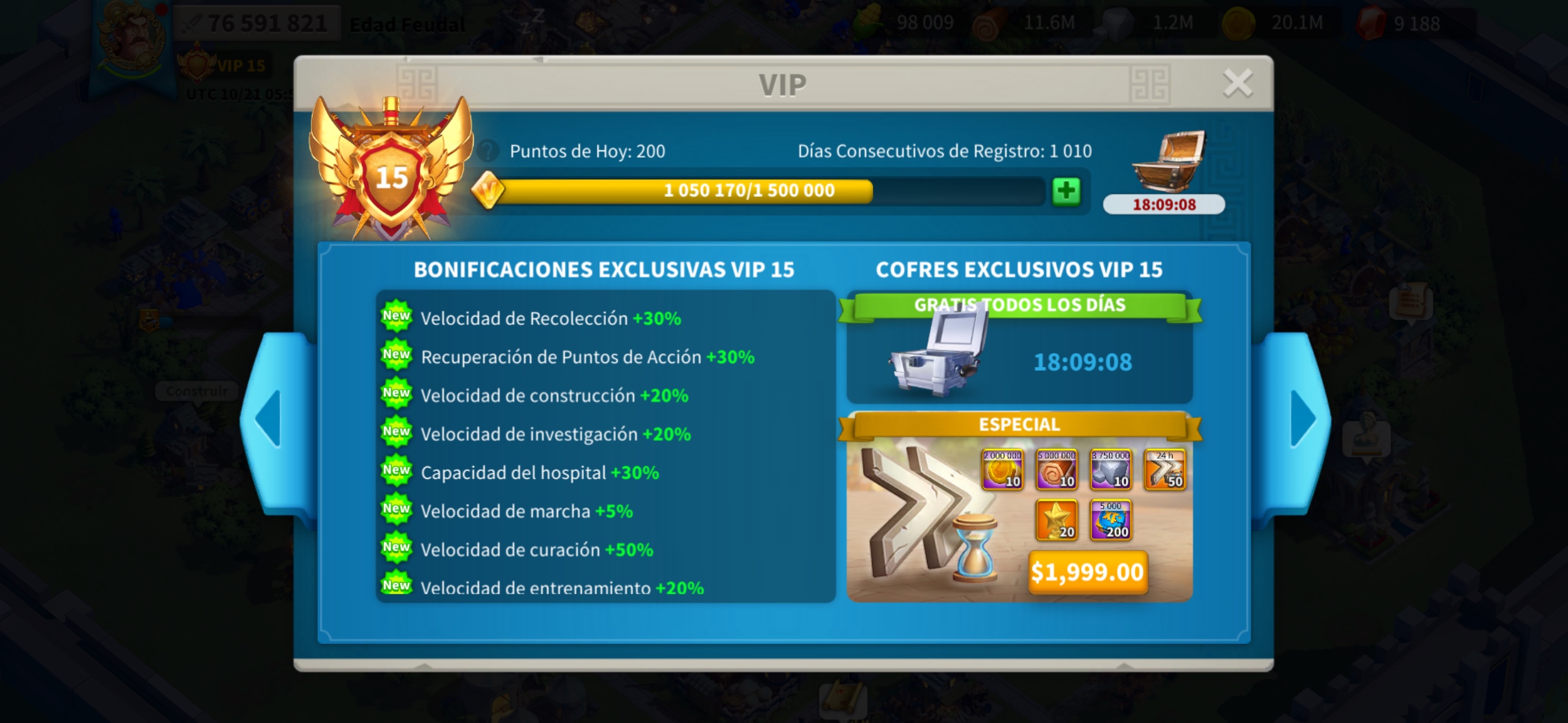 Rise of Kingdoms Account for Sale | 75M+ Power | T5 | 1B+ KP - Image 19 of 19