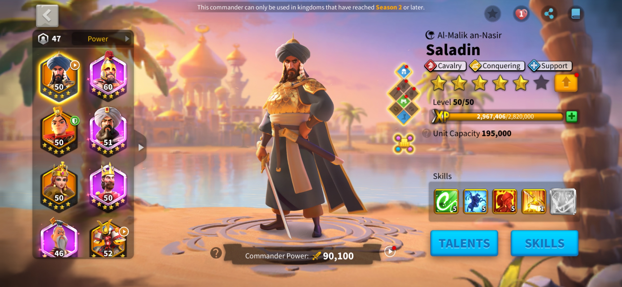 17 million power account level 25 city hall with good commanders - 3