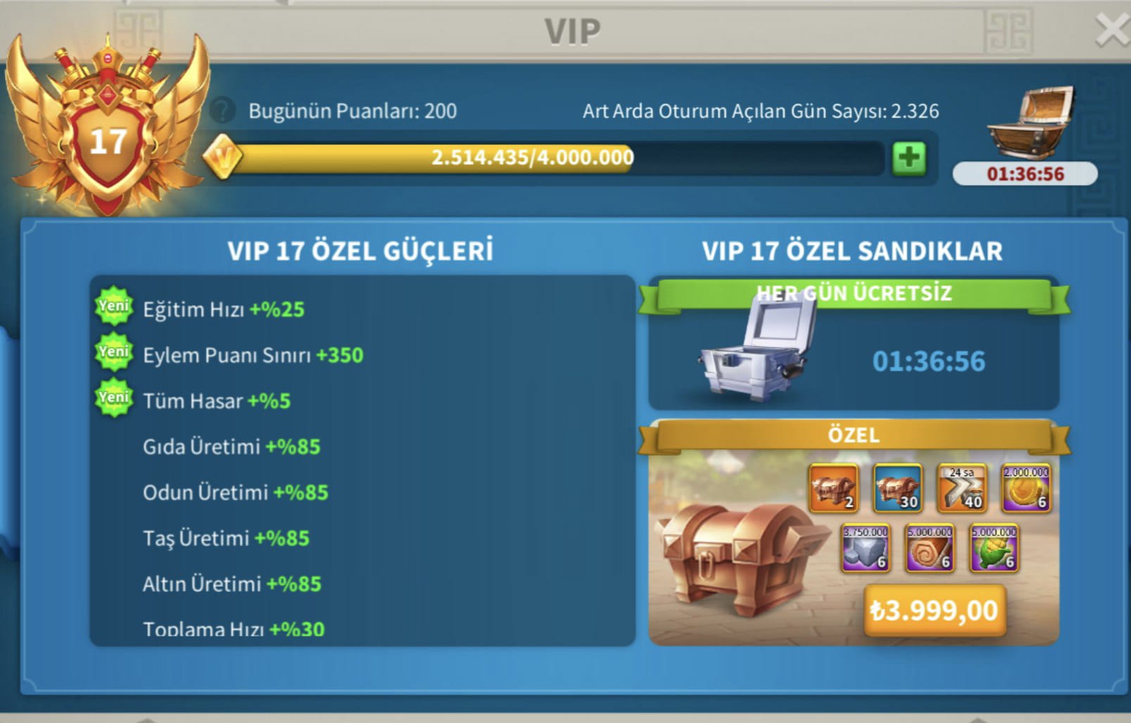 VİP 17 58M | 6500 TRY - 2