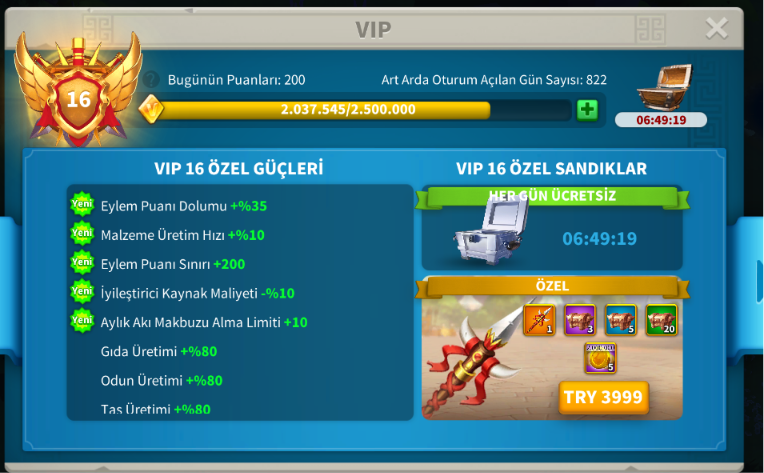 VİP 16 77M | 6500 TRY - 2