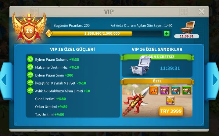 VİP 16 75M | 4500 TRY - 2